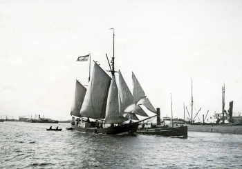 The first sail cargo vessel in EcoClipper's fleet
