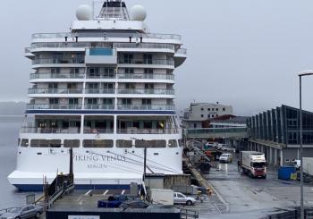 Bergen's first cruise ship cold ironing