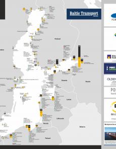 Baltic Dry Bulk Map 2021