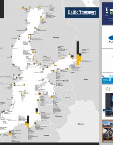 Baltic Dry Bulk Map 2024