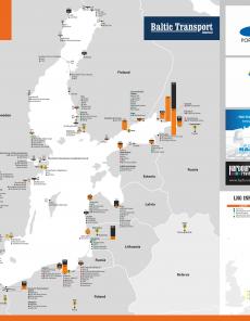 Baltic Liquid Bulk Map 2022