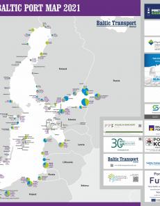 Baltic Port Map 2021