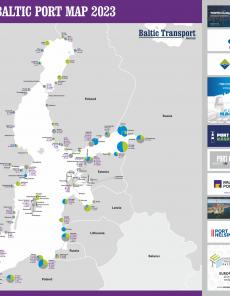 Baltic Port Map 2023