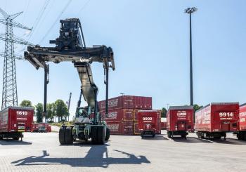 New Germany-Sweden cargo train