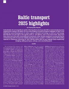 BTJ 1/26 - REPORT: Baltic transport 2025 highlights