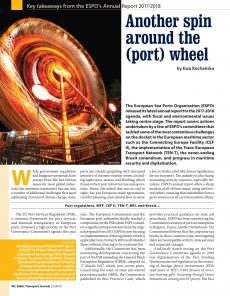 BTJ 2/19 - Report: Another spin around the (port) wheel. Key takeaways from the ESPO’s Annual Report 2017-2018