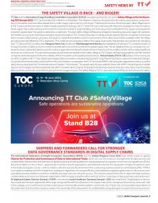 BTJ 2/23 - SAFETY NEWS BY TT CLUB