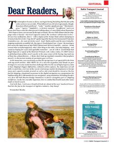 BTJ 2/25 - DEAR READERS