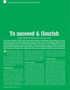 BTJ 2/25 - TECHNOLOGY: To succeed & flourish. Celebrating a decade of innovation with PortXL