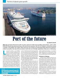 BTJ 3-4/19 - Maritime: Port of the future. The Port of Gdynia's green growth