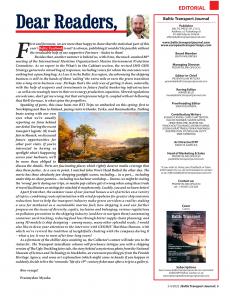 BTJ 3-4/23 - DEAR READERS