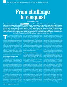 BTJ 3-4/25 - MARITIME: From challenge to conquest. Nemag & SMT Shipping's journey to a 25% productivity boost