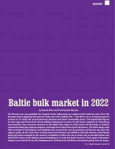 BTJ 5/23 - REPORT: Baltic bulk market in 2022
