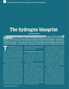 BTJ 5/25 - BLUE SUPPLY CHAINS: The hydrogen blueprint. Key takeaways from Blue Supply Chain's Umeå Roadmap