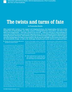 BTJ 5/25 - MARITIME: The twists and turns of fate. Interview with Kimmo Naski, CEO & Satamaneuvos | Port Counsellor, the Port of HaminaKotka