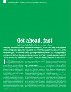 BTJ 6/19 - Technology: Get ahead, fast. Answering key questions to enable digital collaboration