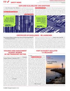 BTJ 6/25 - SAFETY NEWS BY TT CLUB