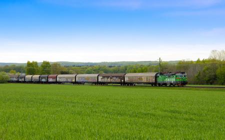 Two million tonnes of paper on rails