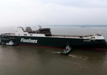 Finnlines' Finneco I - launched