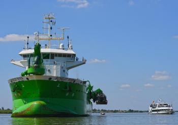 Dredging of Elbe - starts