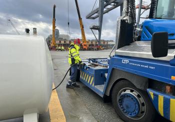 Copenhagen's container terminal to go greener with HVO