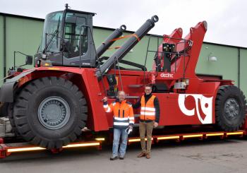 Helsingborg's e-reachstacker - delivered