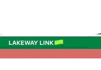 Lakeway Link takes hold of a vessel