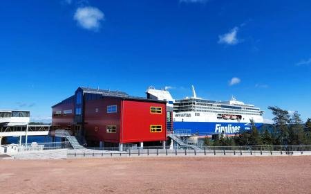 Åland's new ferry terminal - opened