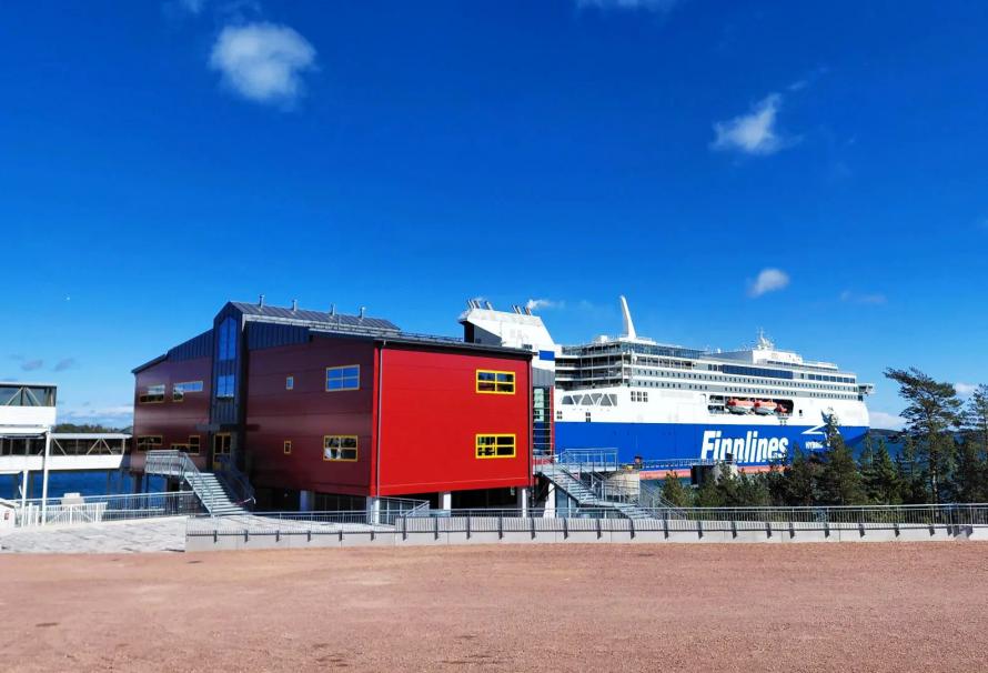 Åland's new ferry terminal - opened
