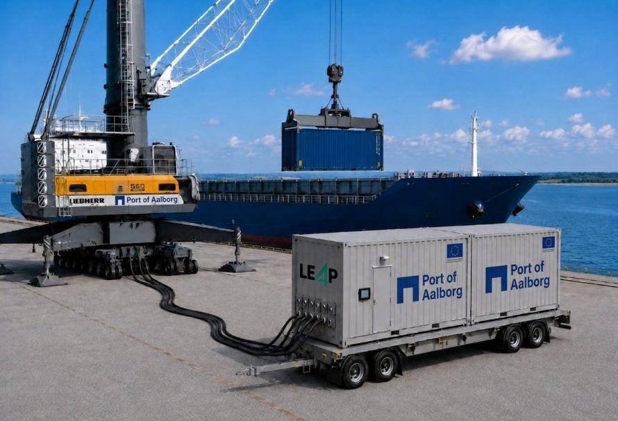 Aalborg invests in a hybrid OPS-BESS setup