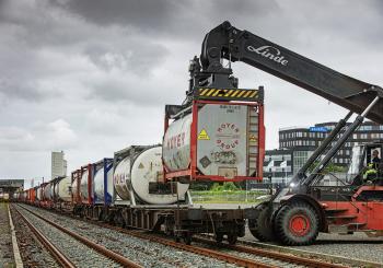 Rail freight's comeback in Esbjerg
