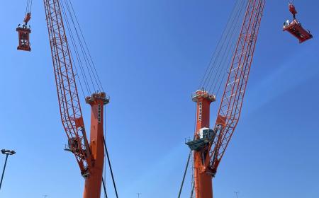BCT Gdynia's two brand-new Liebherrs
