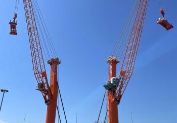 BCT Gdynia's two brand-new Liebherrs