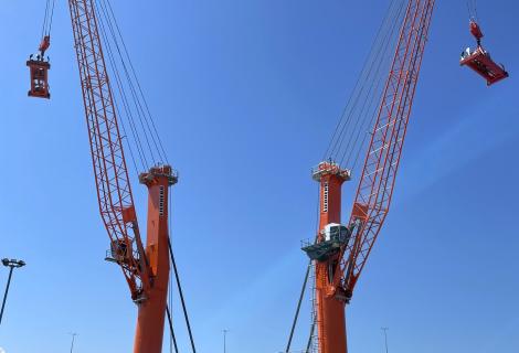 BCT Gdynia's two brand-new Liebherrs