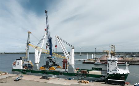 Africa's first Liebherr LPS - from the Baltic