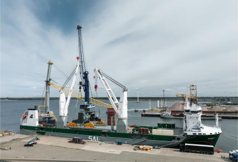 Africa's first Liebherr LPS - from the Baltic