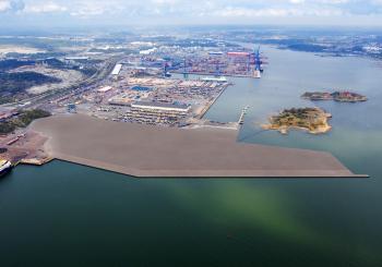 Gothenburg recycles dredged material