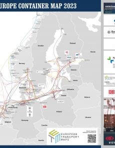 North Europe Container Map 2023