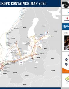 North Europe Container Map 2025