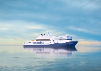 Wasaline's Aurora Botnia - floated out