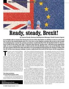 BTJ 5/18 - Ready, steady, Brexit! UK's departure from the EU from a customs' point of view