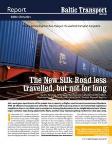 BTJ 5/18 - Report: The New Silk Road less travelled, but not for long. How a 40 box-big train has changed the world of transport & logistics