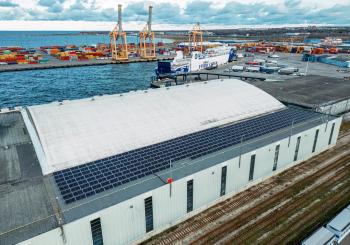 HHLA TK Estonia's solar park - up & running (and to become larger soon)