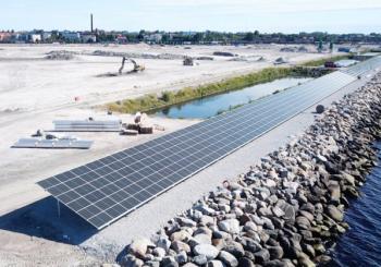 A solar park in Trelleborg