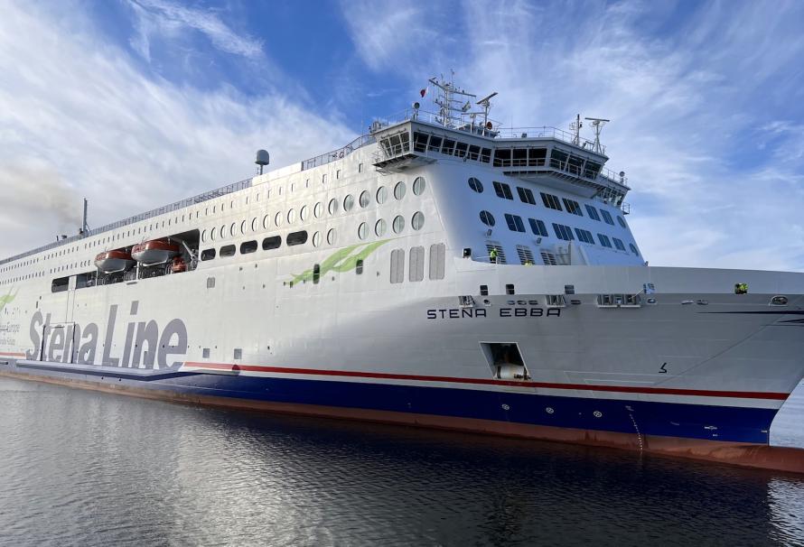 Stena Line's Baltic fleet: one in, one out