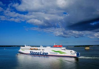 Stena Estelle gears up in Poland for the Gdynia-Karlskrona service