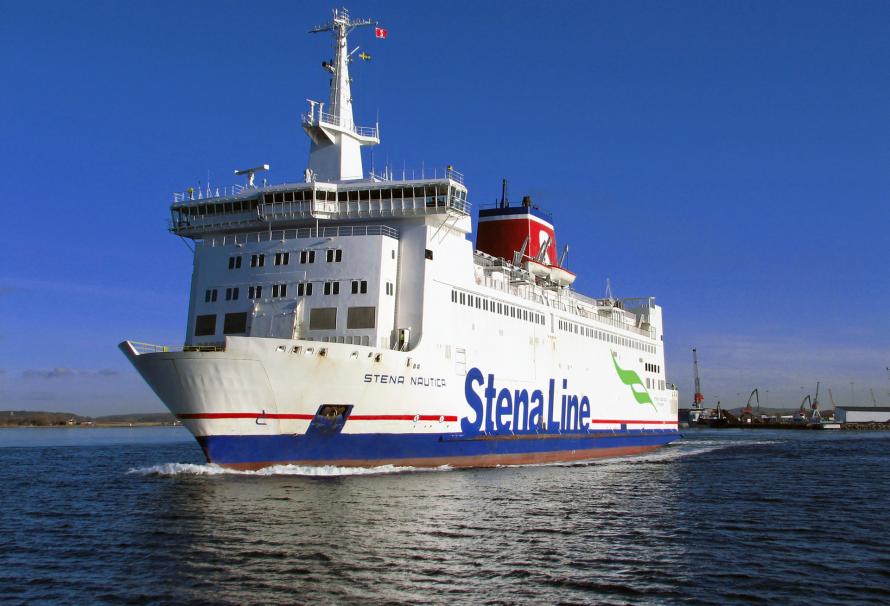 Stena Nautica stays in the Baltic