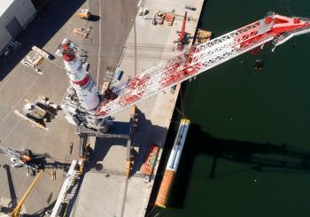 First external use of Liebherr's TCC 78000