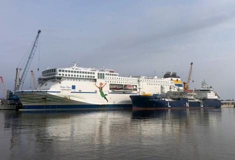 Lithuania's first ship-to-ship ferry bunkering