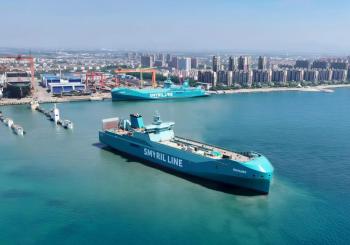 Smyril Line's brand-new ro-ro sets sail